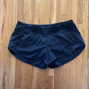 Speed up low rise lululemon shorts